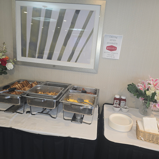 Fresh Coffee with Croissant